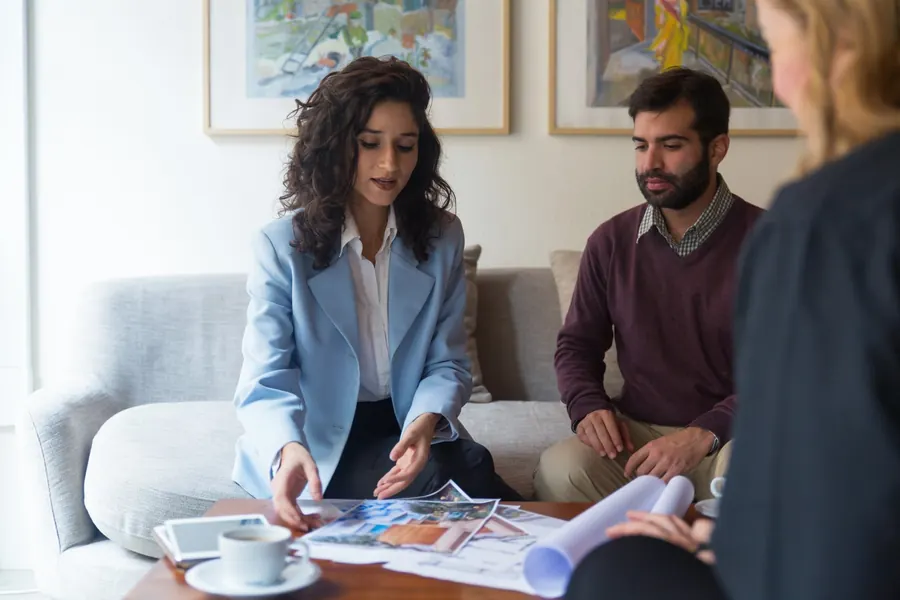 Dedicated property manager meeting owners